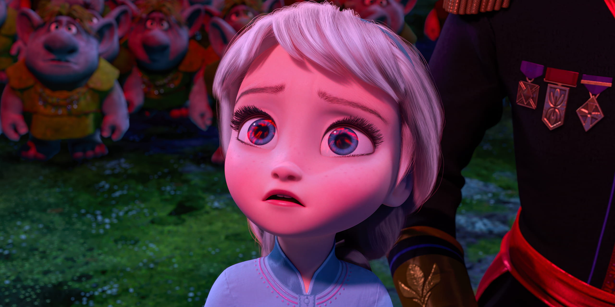 Elsa shaken by Pabbie&rsquo;s warning