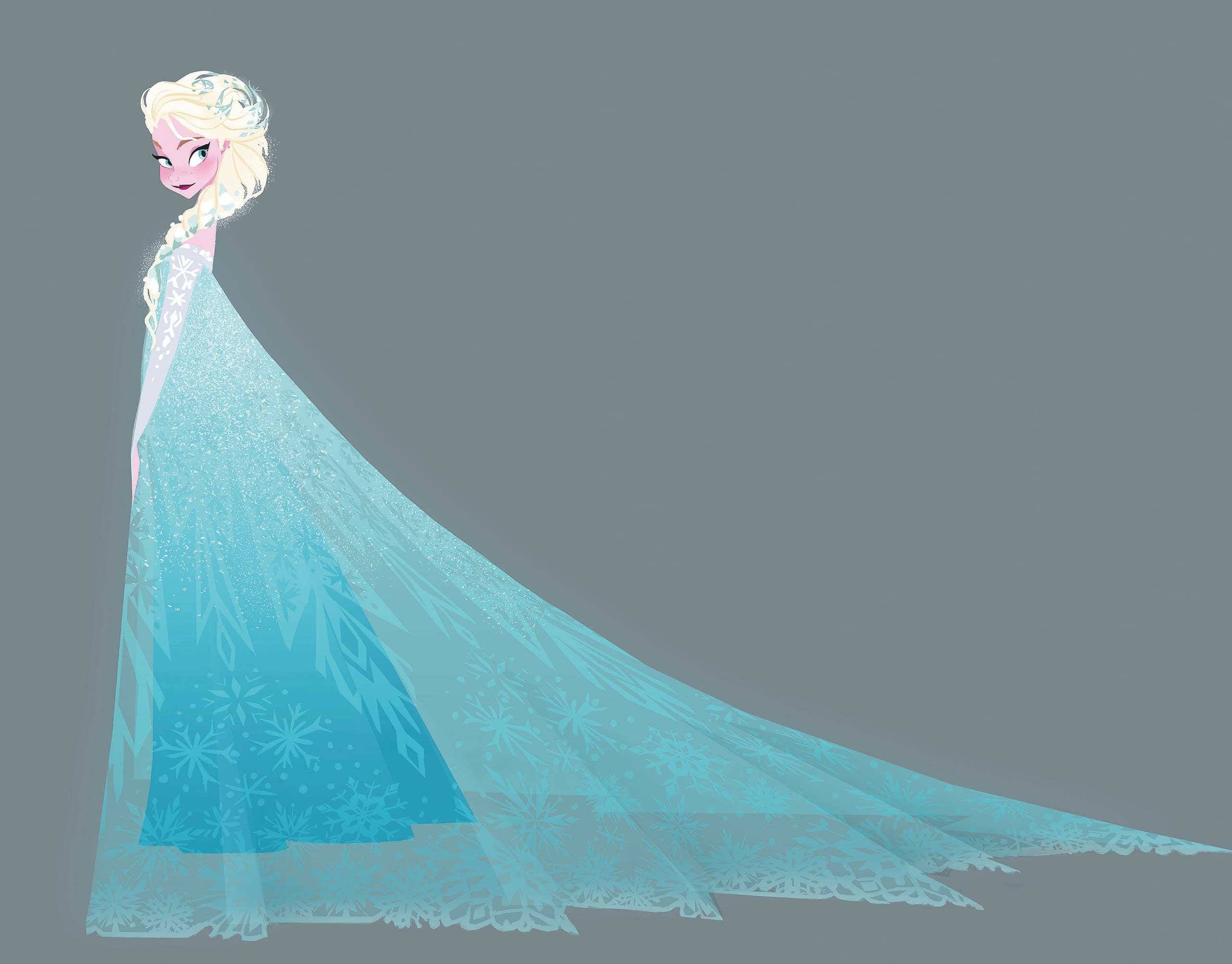 엘사의 Let it go 드레스